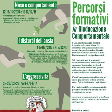 Iscrizioni aperte per i “disturbi dell’ansia”